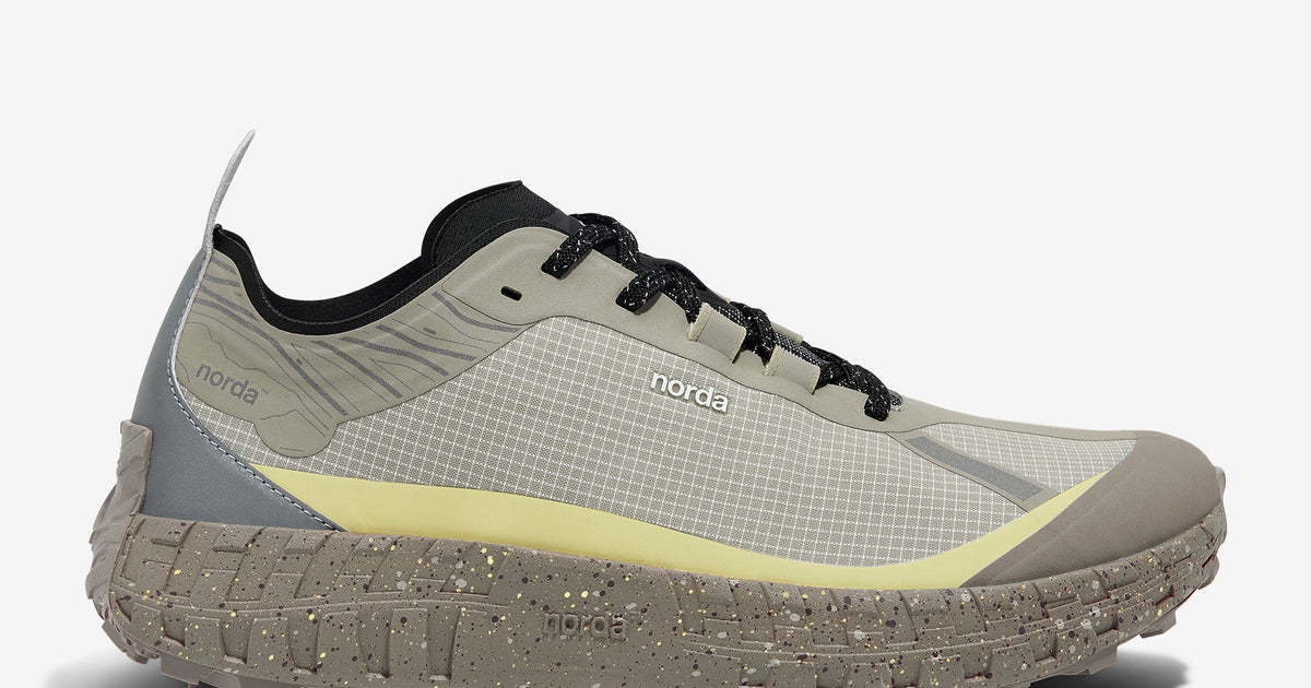 Men's Trail Running Shoes Calcite 001 norda run