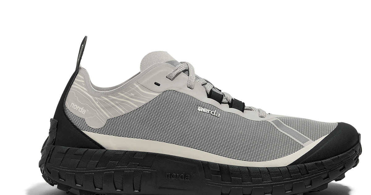 Women's Trail Running Shoes - Pewter 001A | norda