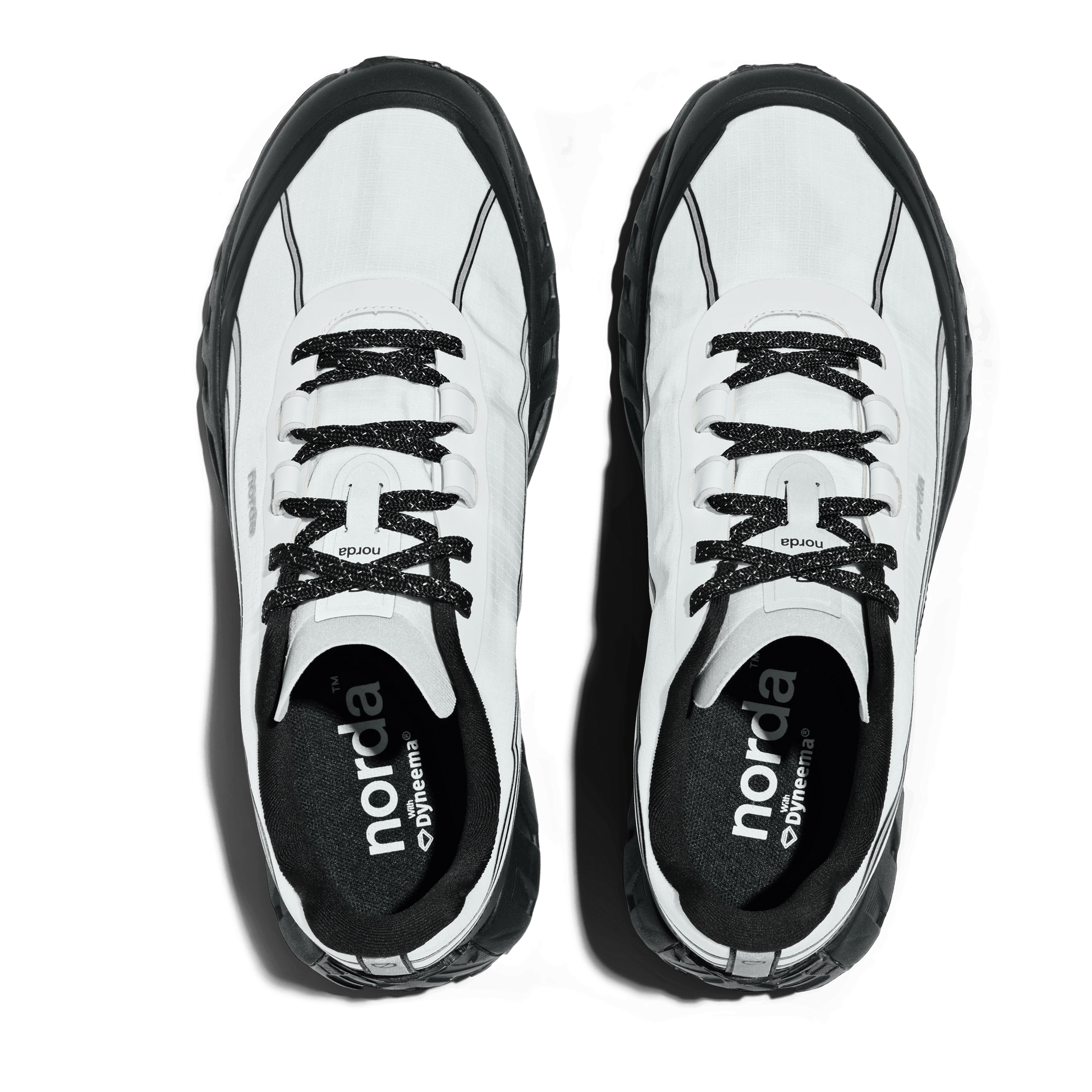 Men's Trail Running Shoes in Alpine White 002 - norda run