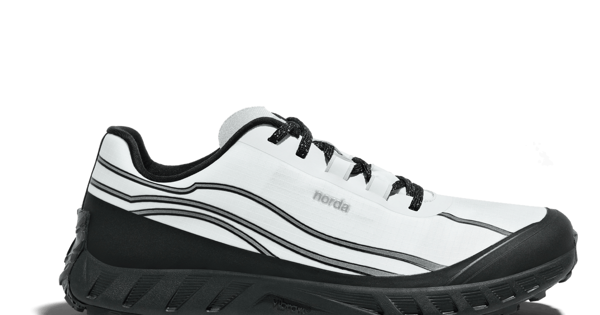 Men's Trail Running Shoes - Alpine White 002 | norda run Men's Trail Running Shoes - Alpine White 002 | norda run