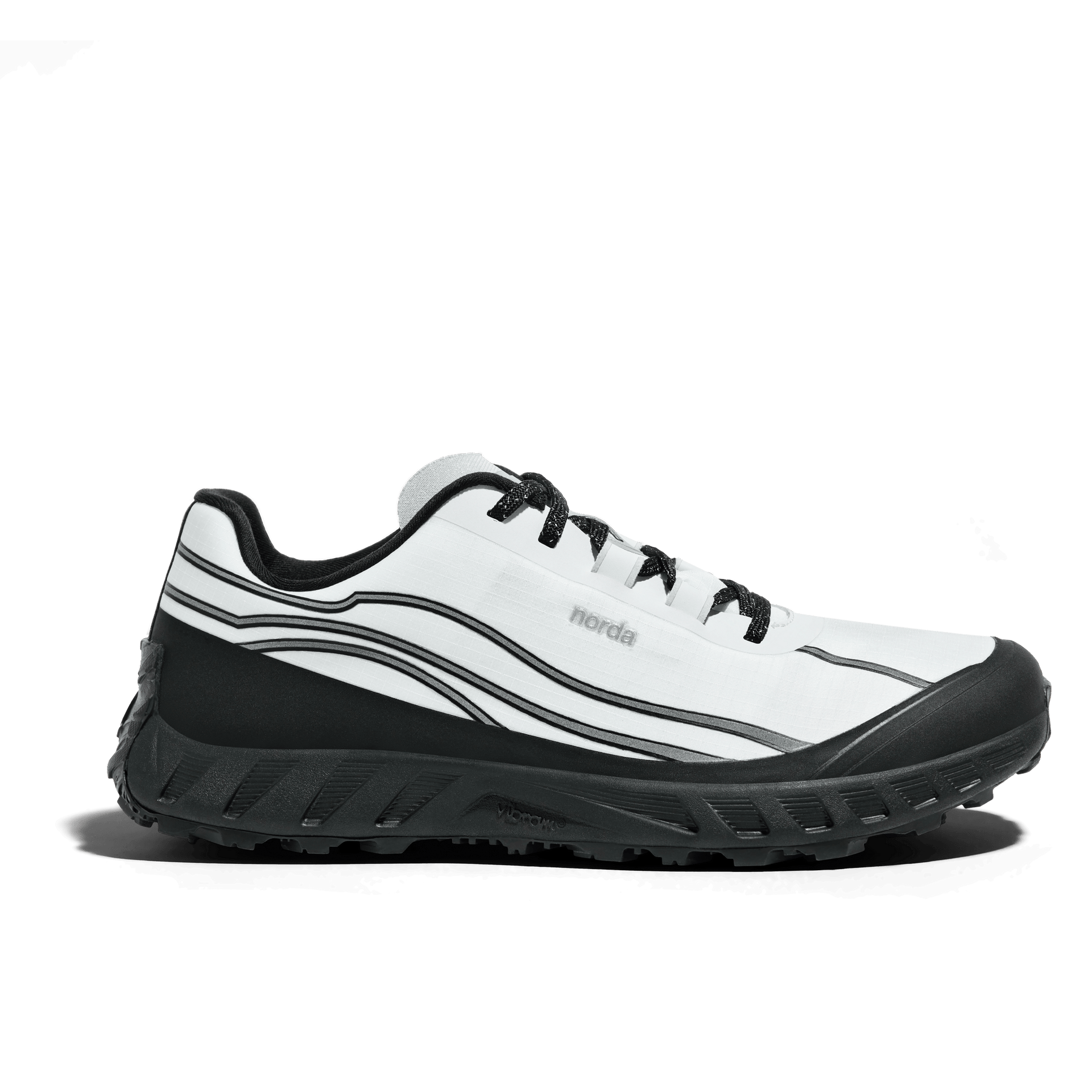 Men's Trail Running Shoes in Alpine White 002 - norda run
