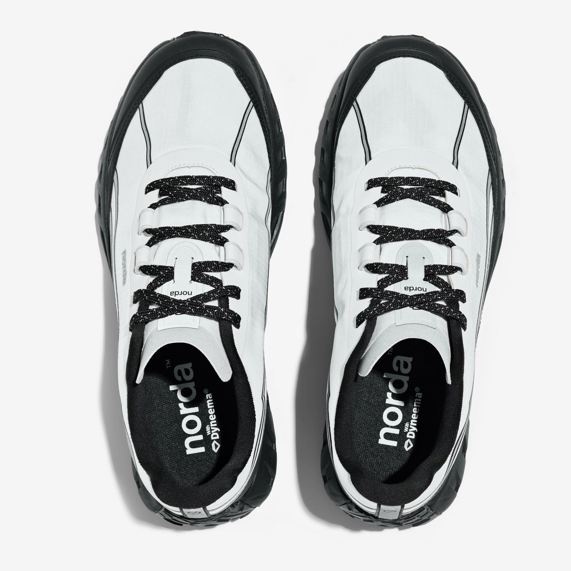 Men's Trail Running Shoes in Alpine White 002 - norda run