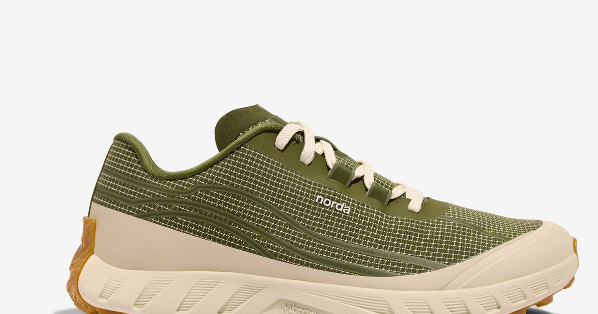 Men's Trail Running Shoes Sage 002 norda run