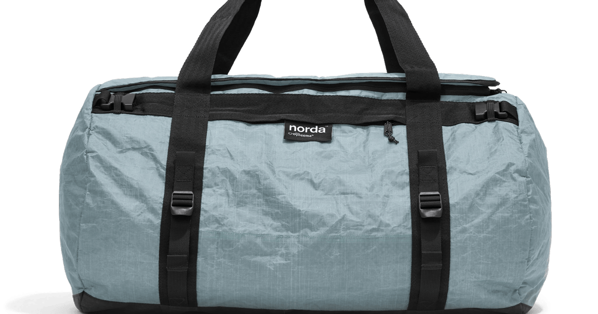 Large Capacity Duffle Bag - Ice Blue Toolbox | norda