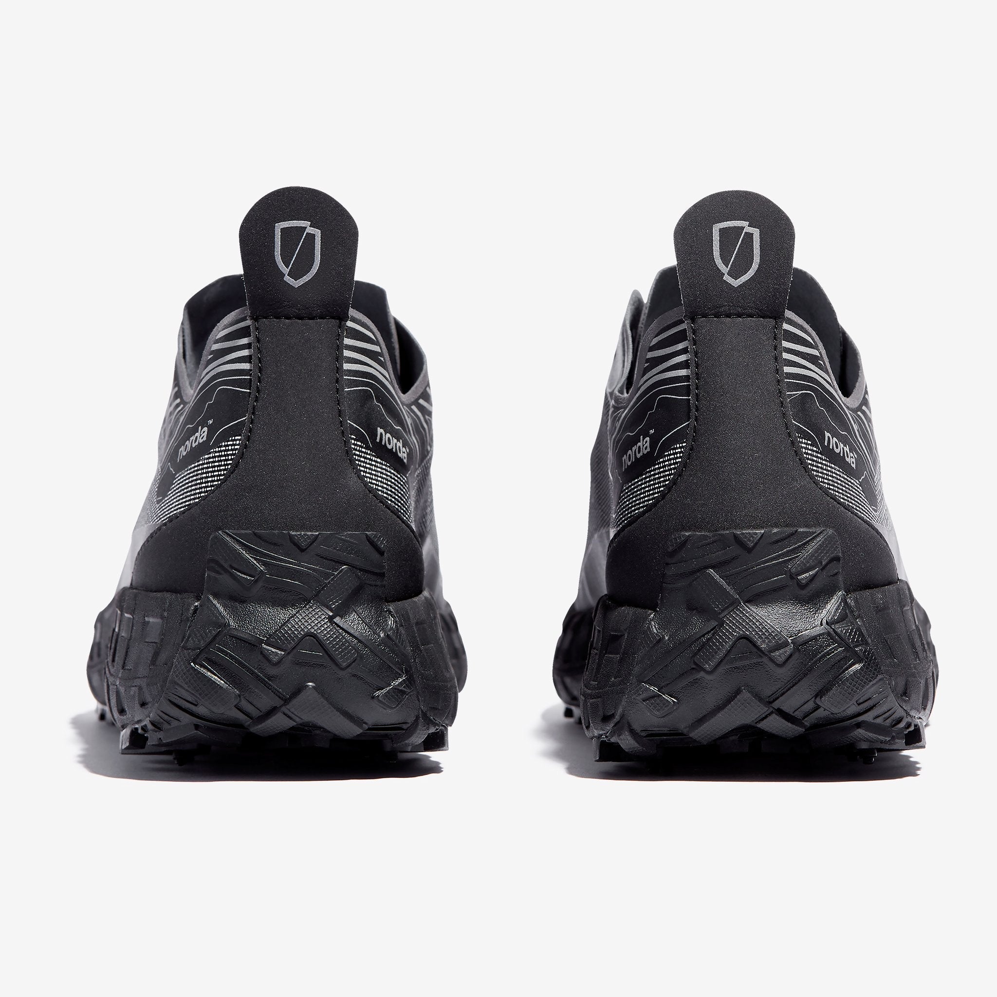 Men's Winter Trail Shoes - Black 001 G+ Spike | norda run
