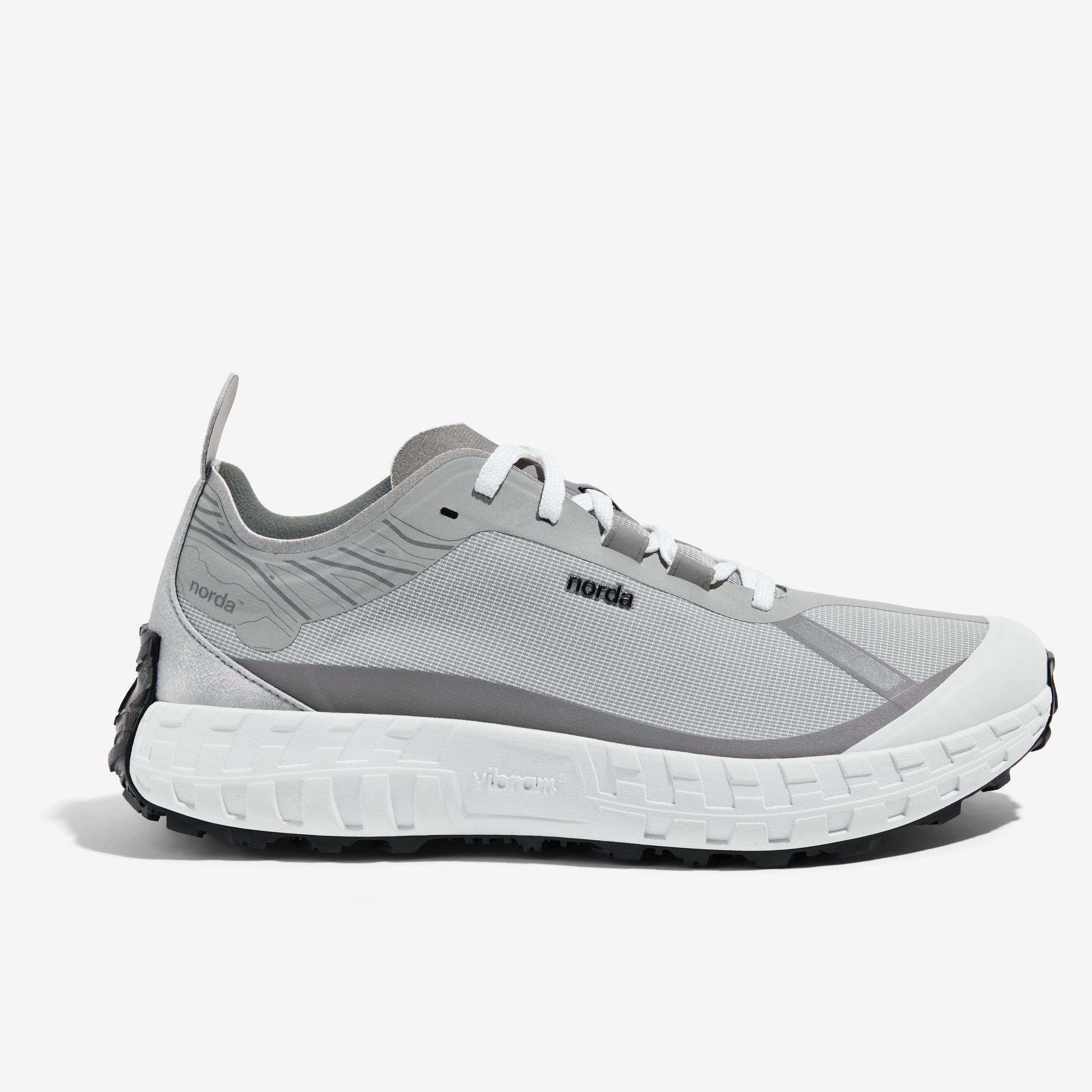 Men s Trail Running Shoes Heather Grey 001 norda run