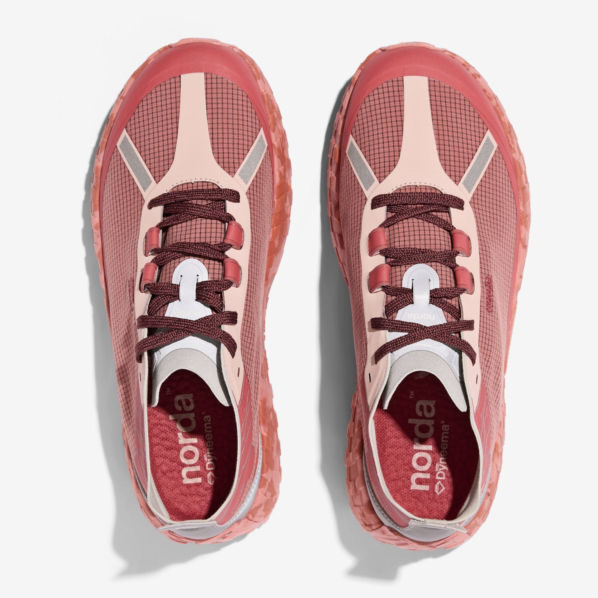 Men's Trail Running Shoes in vermillion 001 - norda run