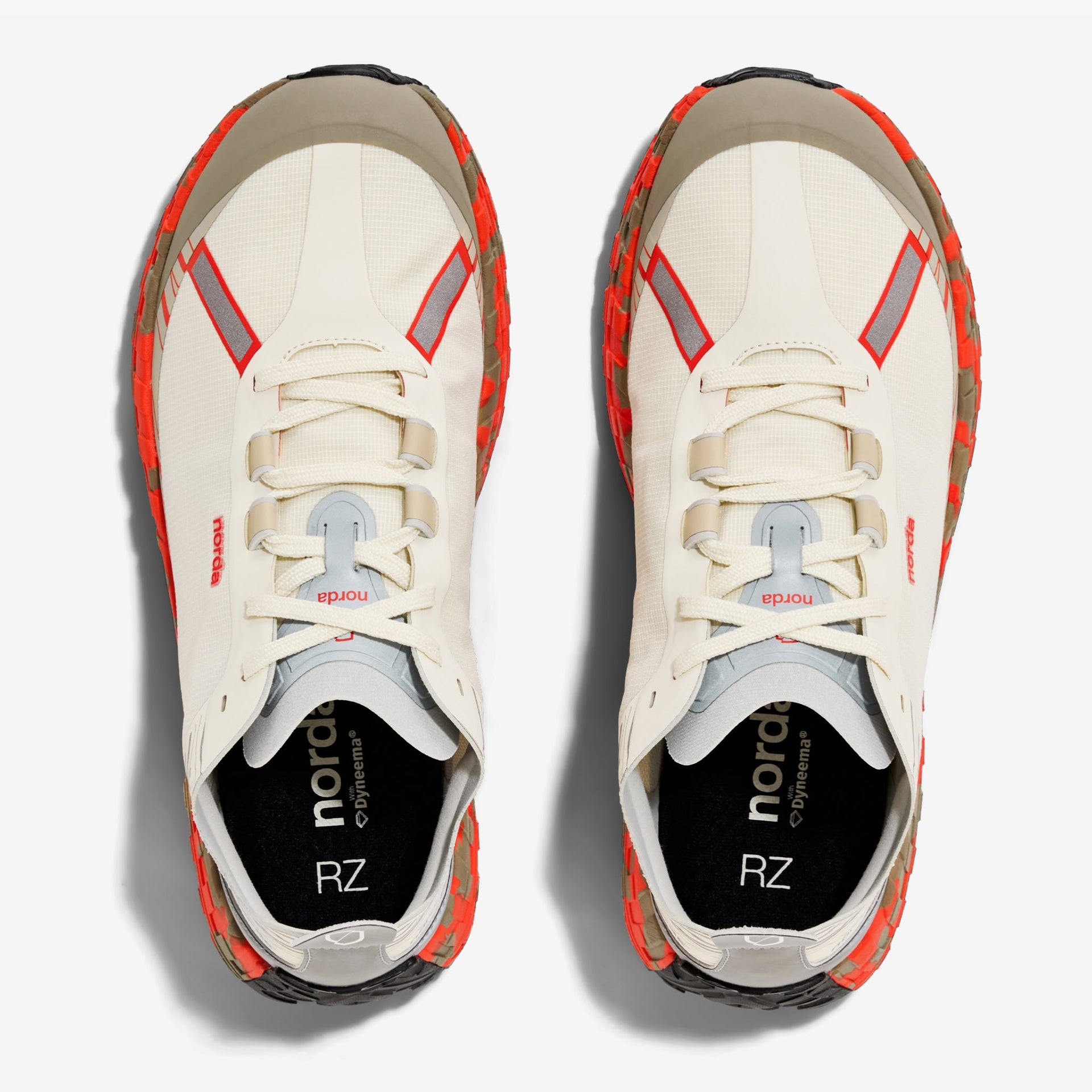 Men's Trail Running Shoes in Fireclay Gum 001A - norda run