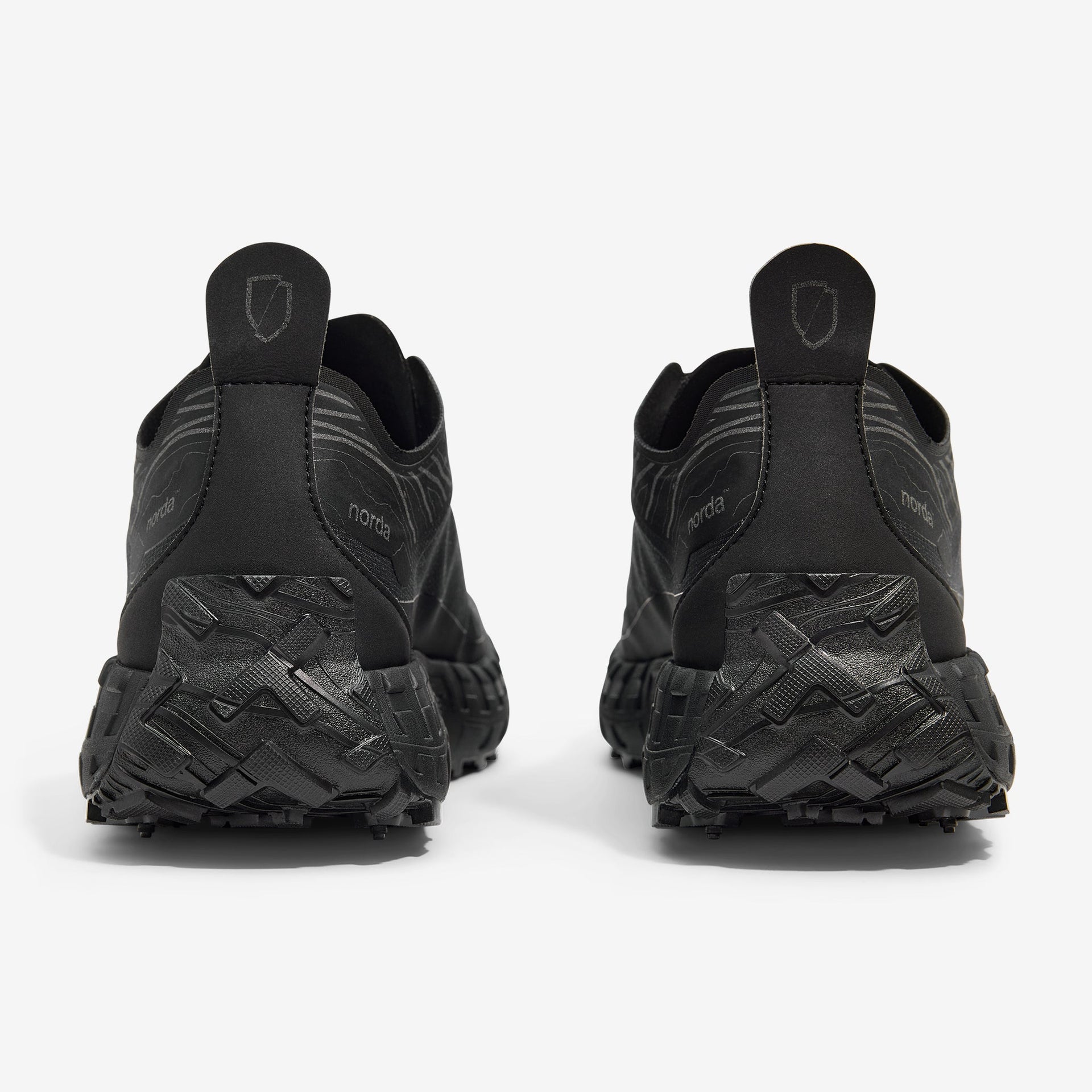 Men's Trail Running Shoes in Stealth Black 001A - norda run