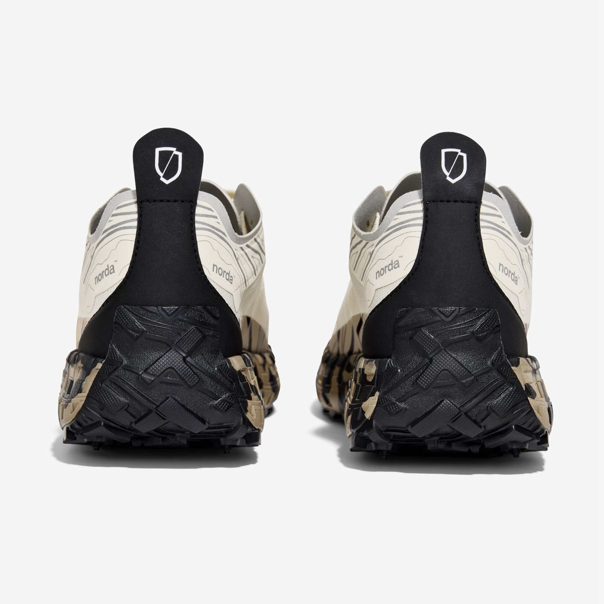 Women's Trail Running Shoes in Abyss Gum 001A - norda run