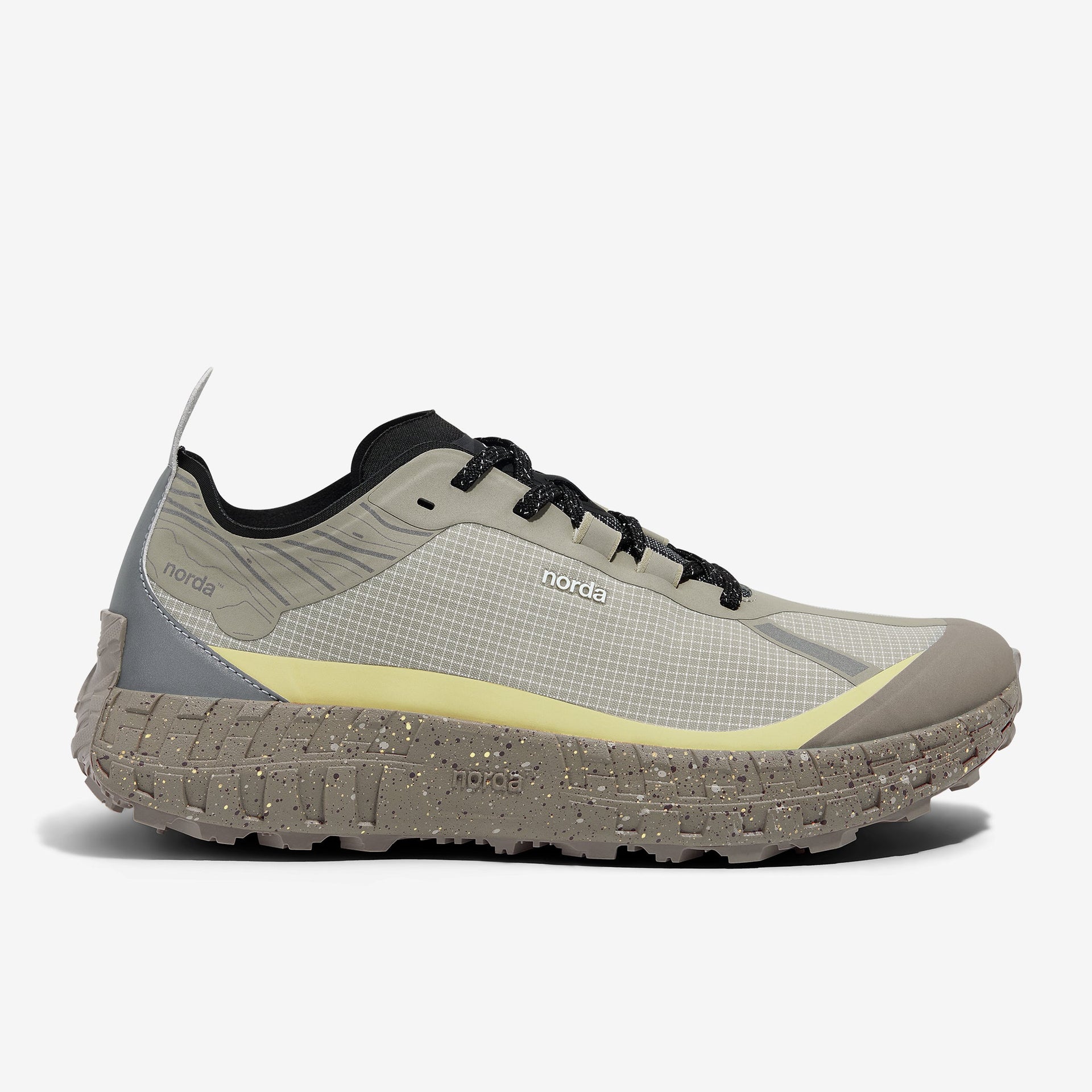 Women's Trail Running Shoes in Calcite 001A - norda run