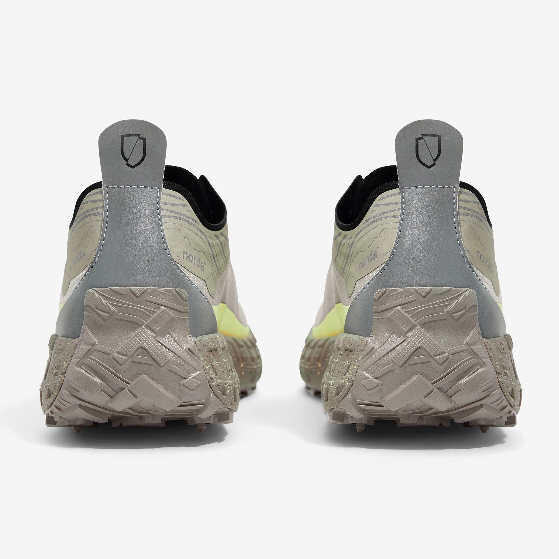 Women's Trail Running Shoes in Calcite 001A - norda run