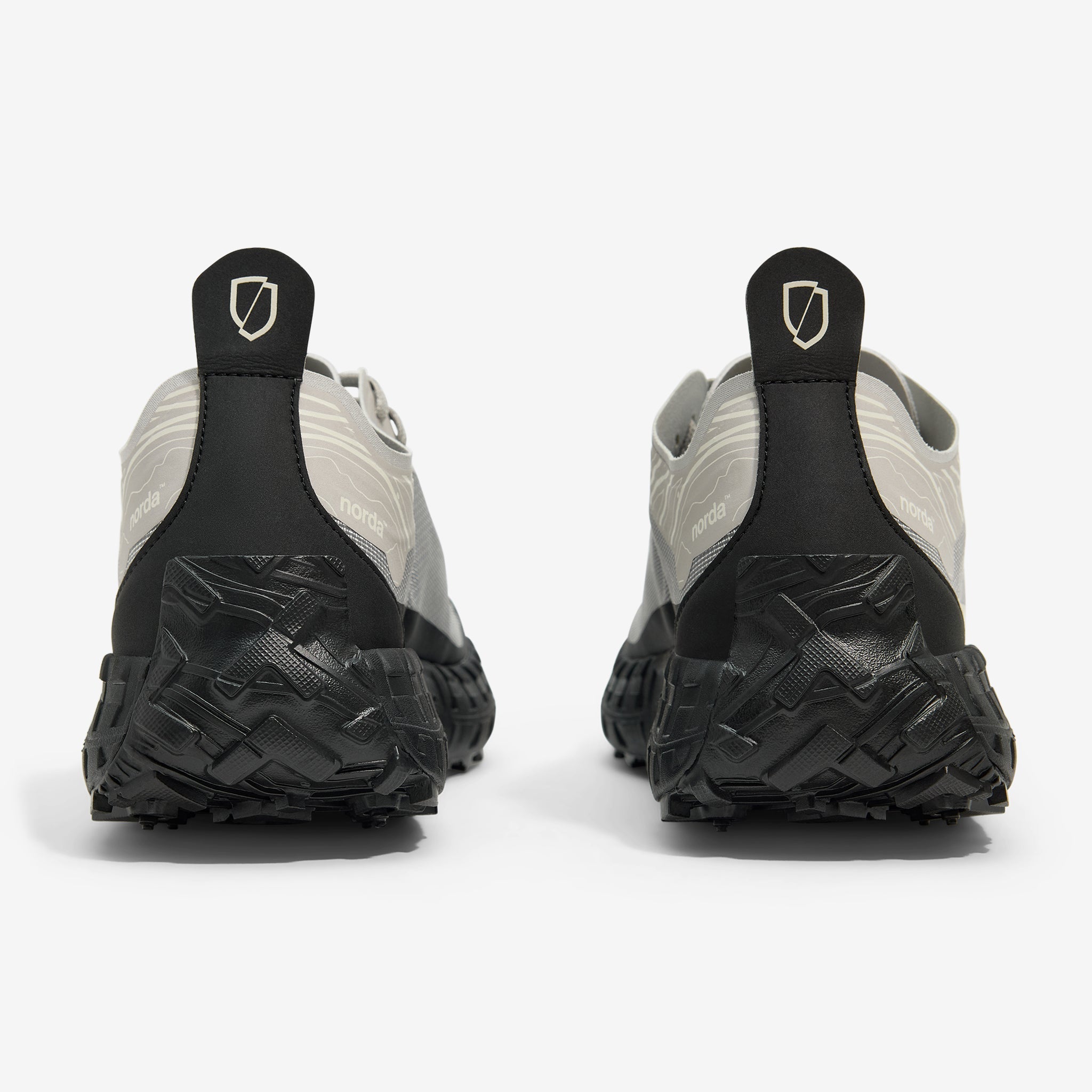 Men's Trail Running Shoes - Pewter 001A | norda run