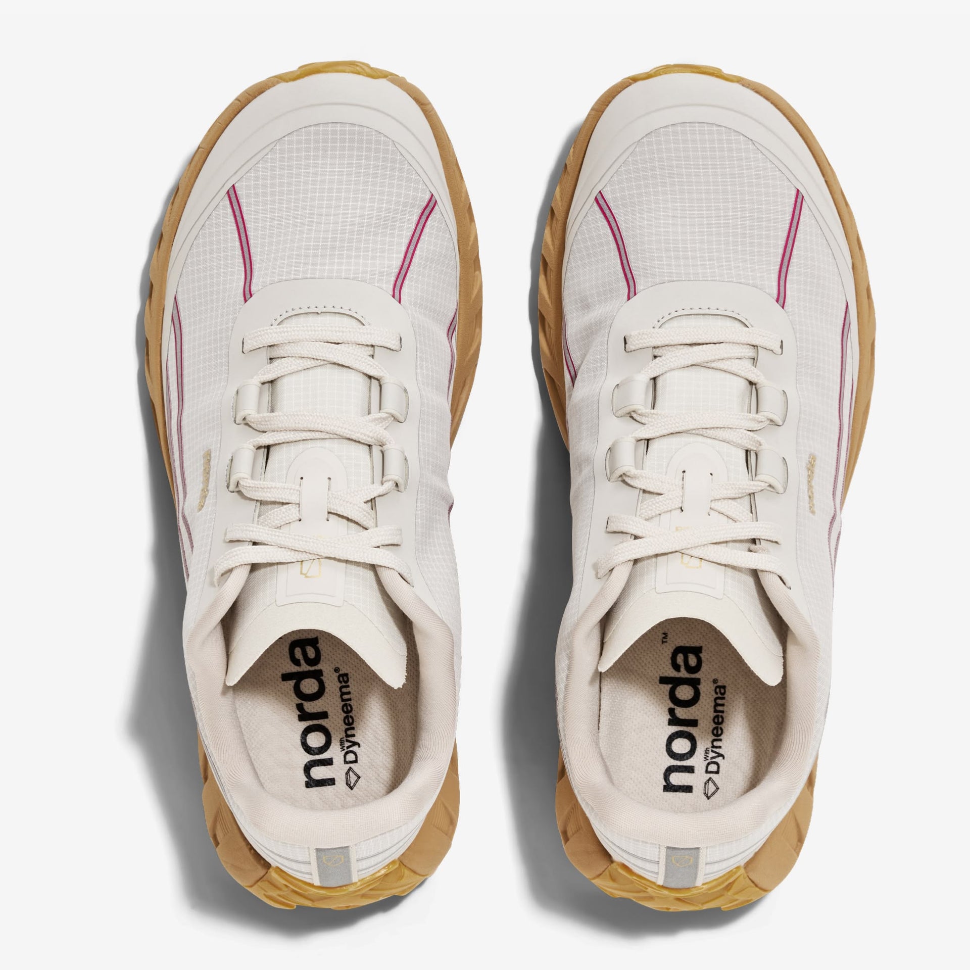 Men's Trail Running Shoes in moonbeam 002 - norda run