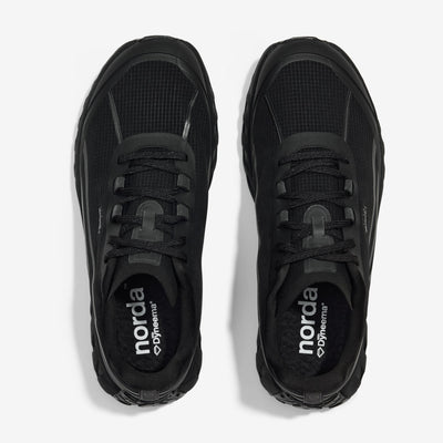 Men's Trail Running Shoes in Stealth Black 002 - norda run