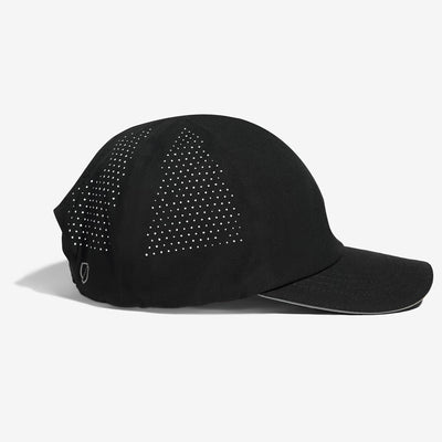 Unisex Running Cap in Black Shade Cap - norda run