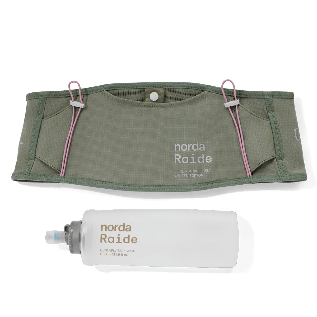 LF 2L Running Belt - U - norda x Raide/Sage | norda run LF 2L Running Belt - U - norda x Raide/Sage | norda run