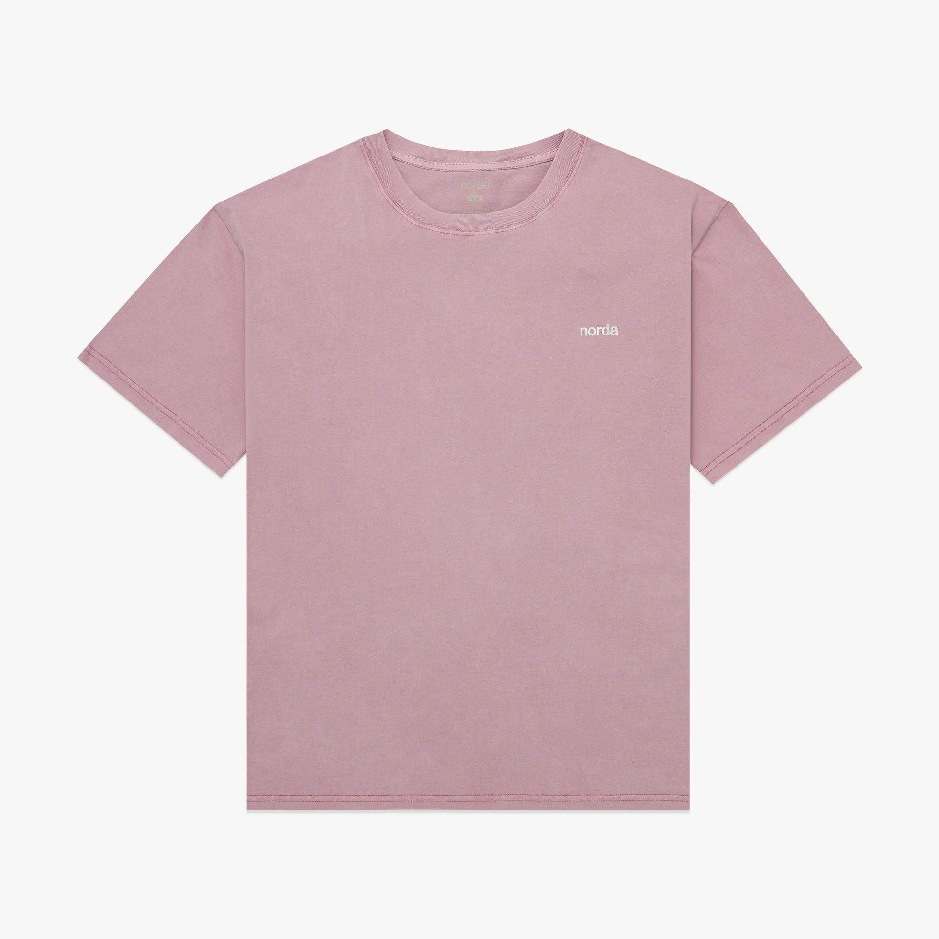 Unisex Logo Tee Shirt  Ash Pink - norda 