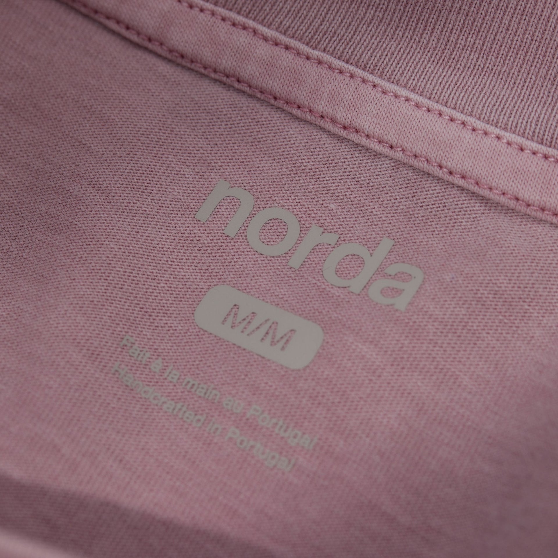 Unisex Logo Tee Shirt  Ash Pink - norda 