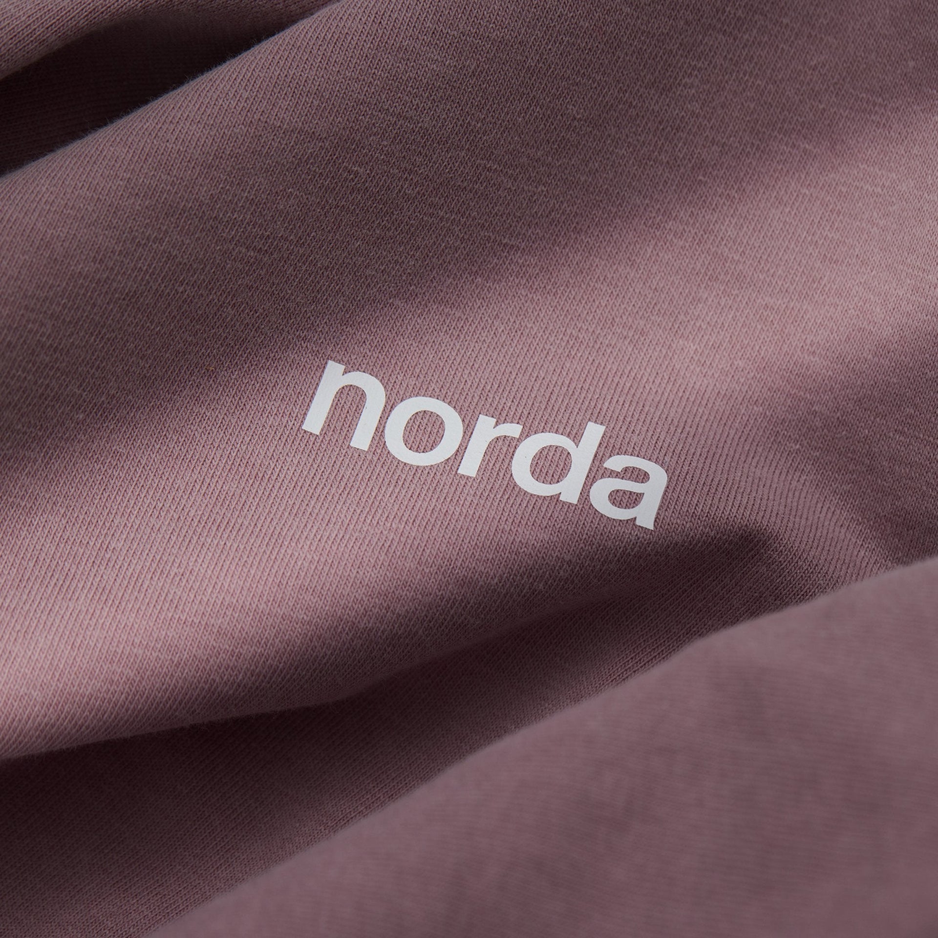 Unisex Logo Tee Shirt  Ash Pink - norda 
