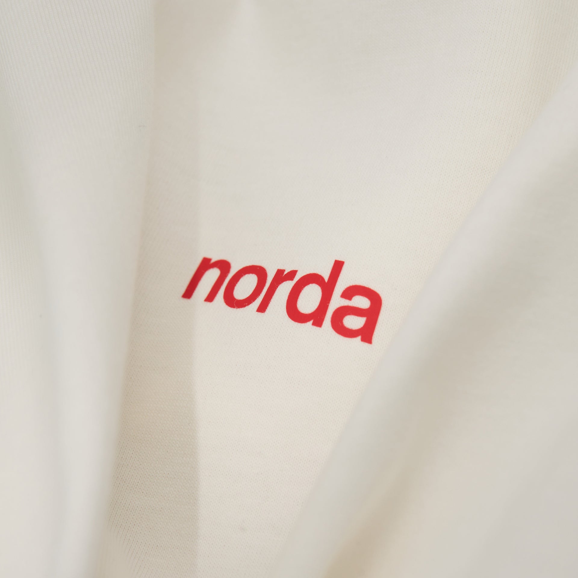 Unisex Logo Tee Shirt Off White - norda 