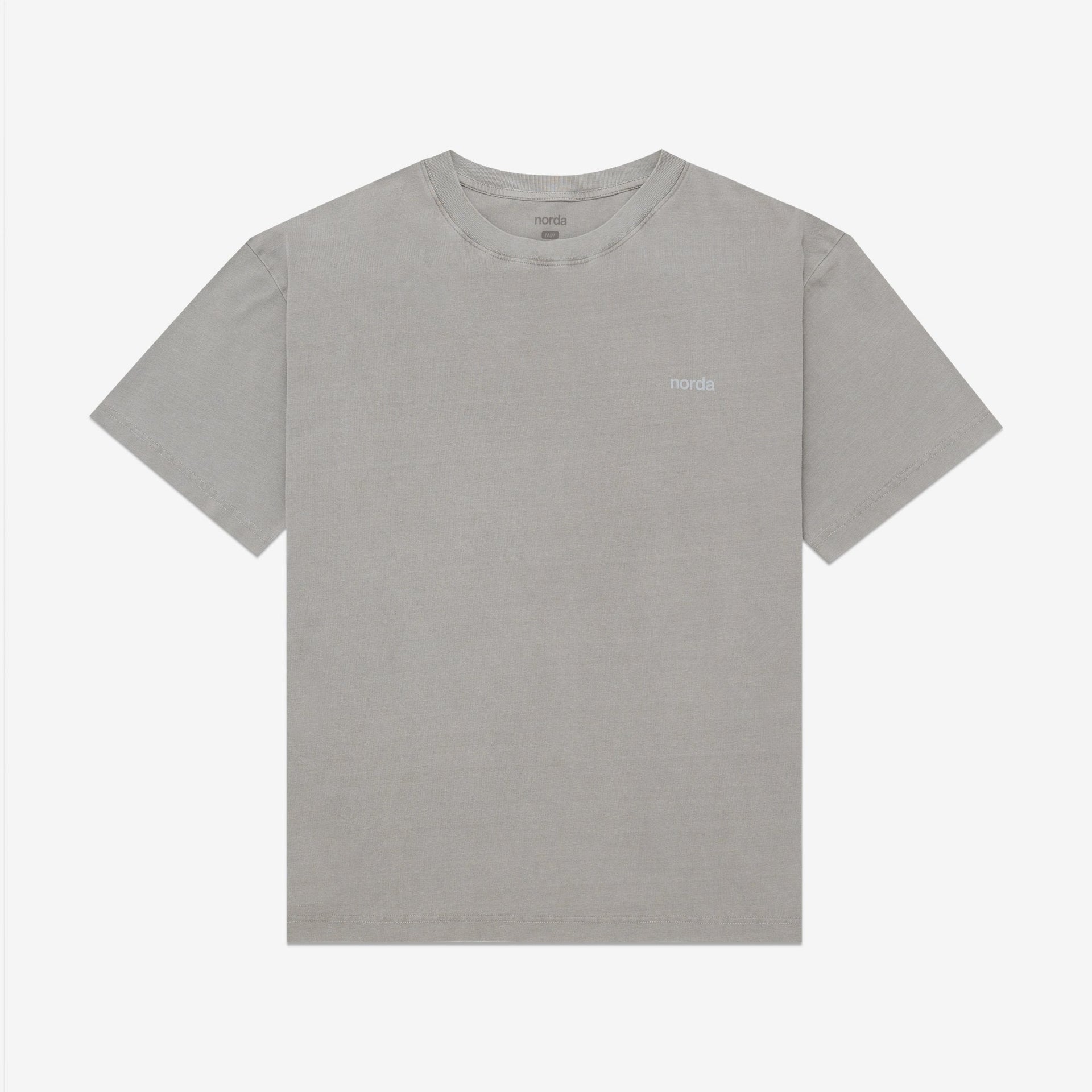 Unisex Logo Tee Shirt Stone - norda run