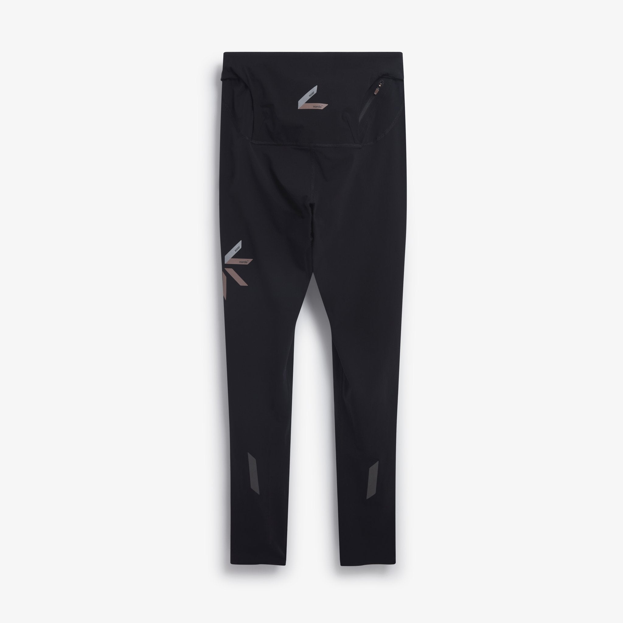 Men's Running Tight - Black Men's Cargo Tights | norda run