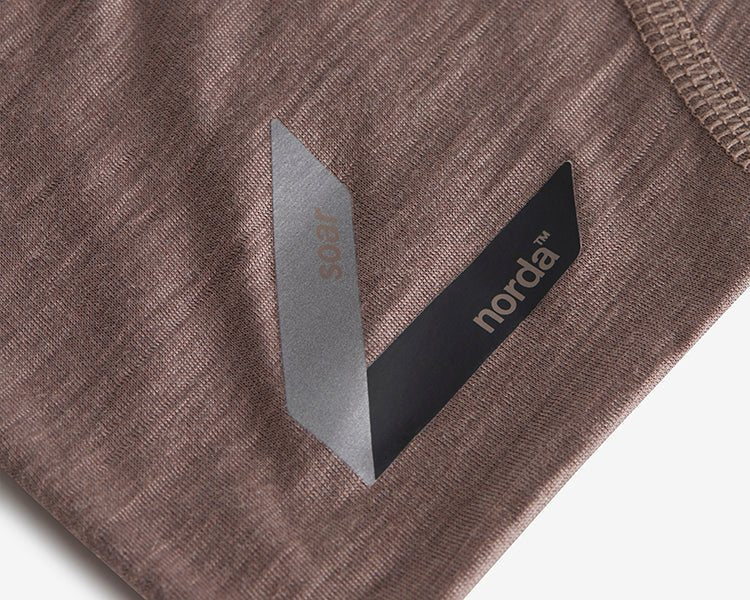 Merino Silk Beanie - U - norda x Soar/Deep Taupe