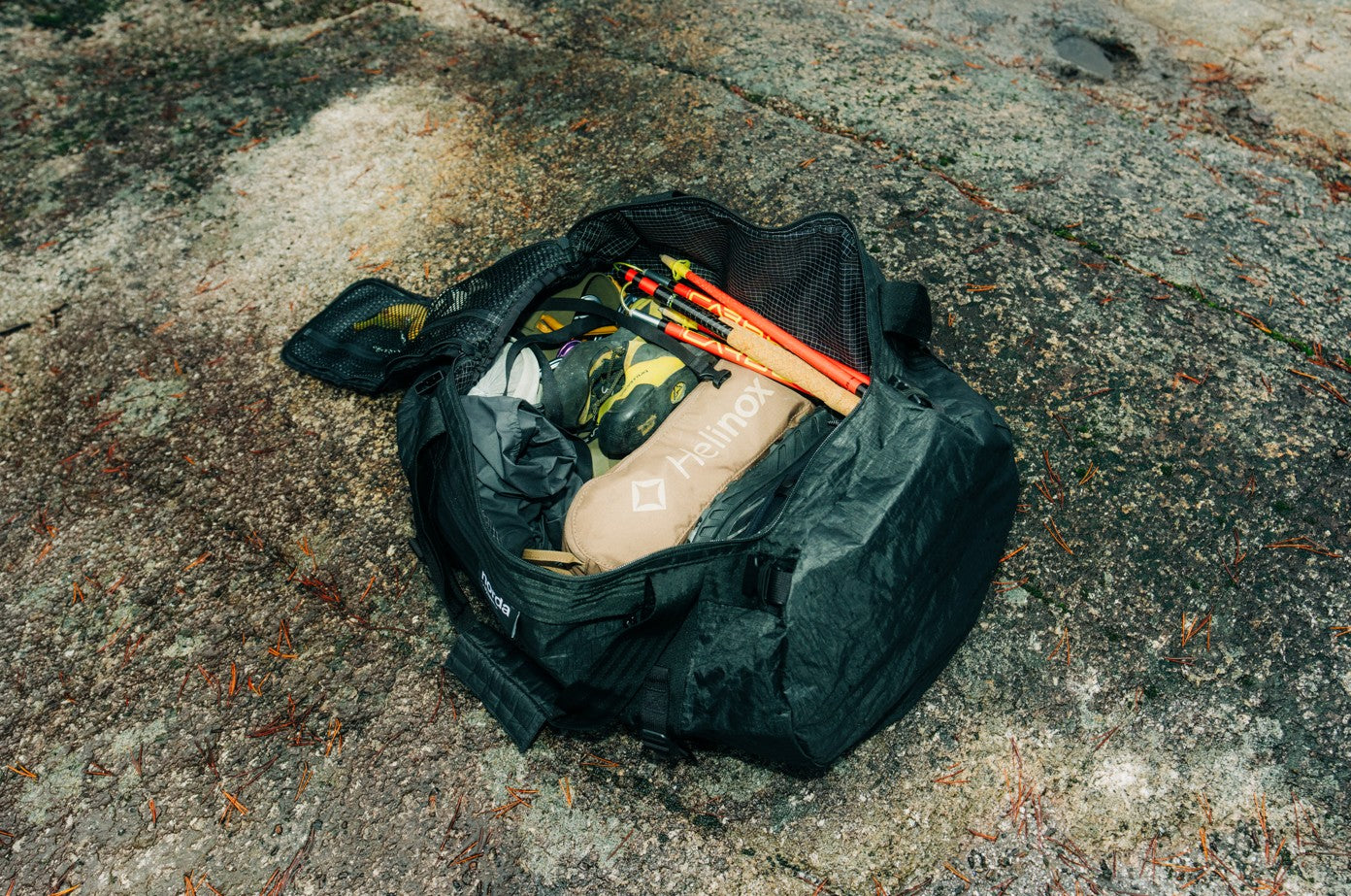 Large Capacity Duffle Bag - Stealth Black Toolbox | norda run