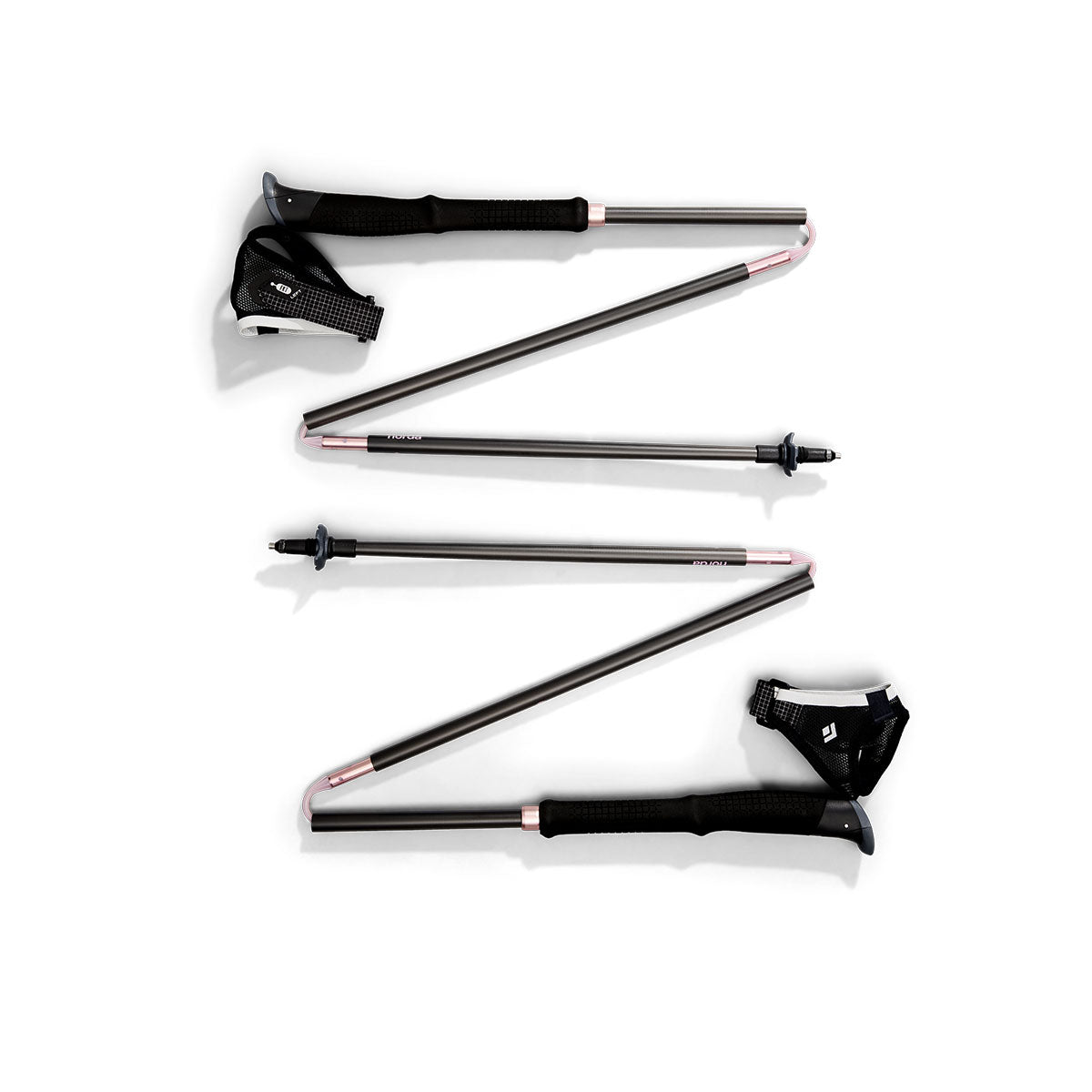 Unisex Distance Carbon Z FKT Poles - Kunzite | norda x Black Diamond