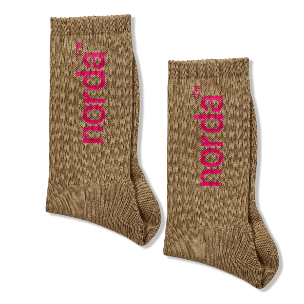 Unisex Lifestyle Sock - Pink Fudge | norda run