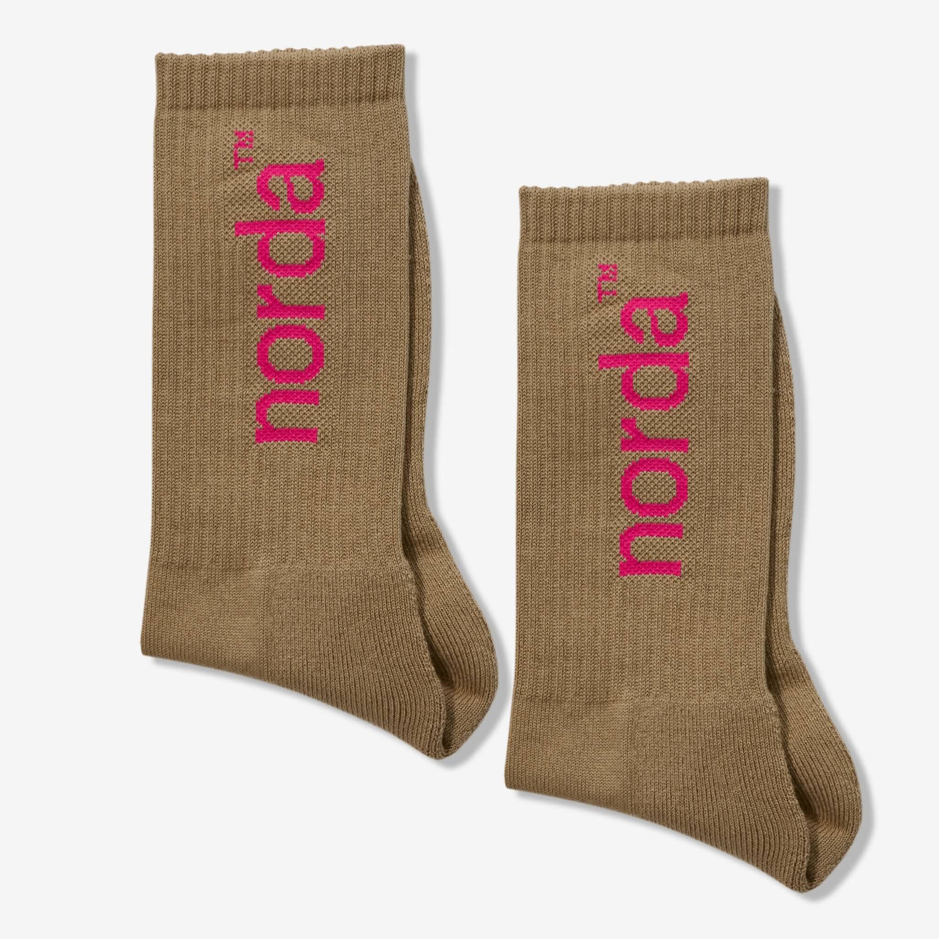 Retro Sock - U - Pink Fudge