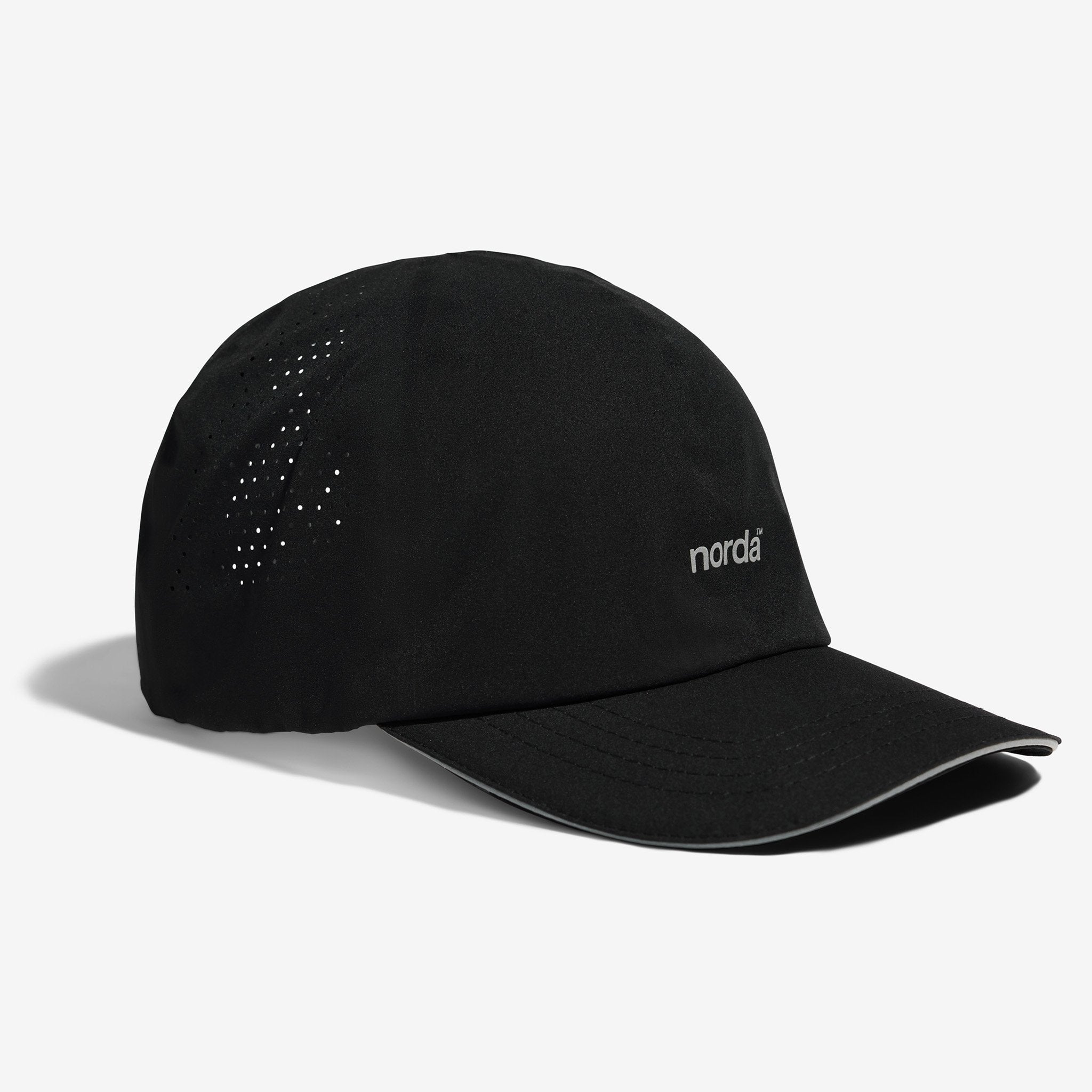 Unisex Trail Running Hat - Black Shade Cap | norda run