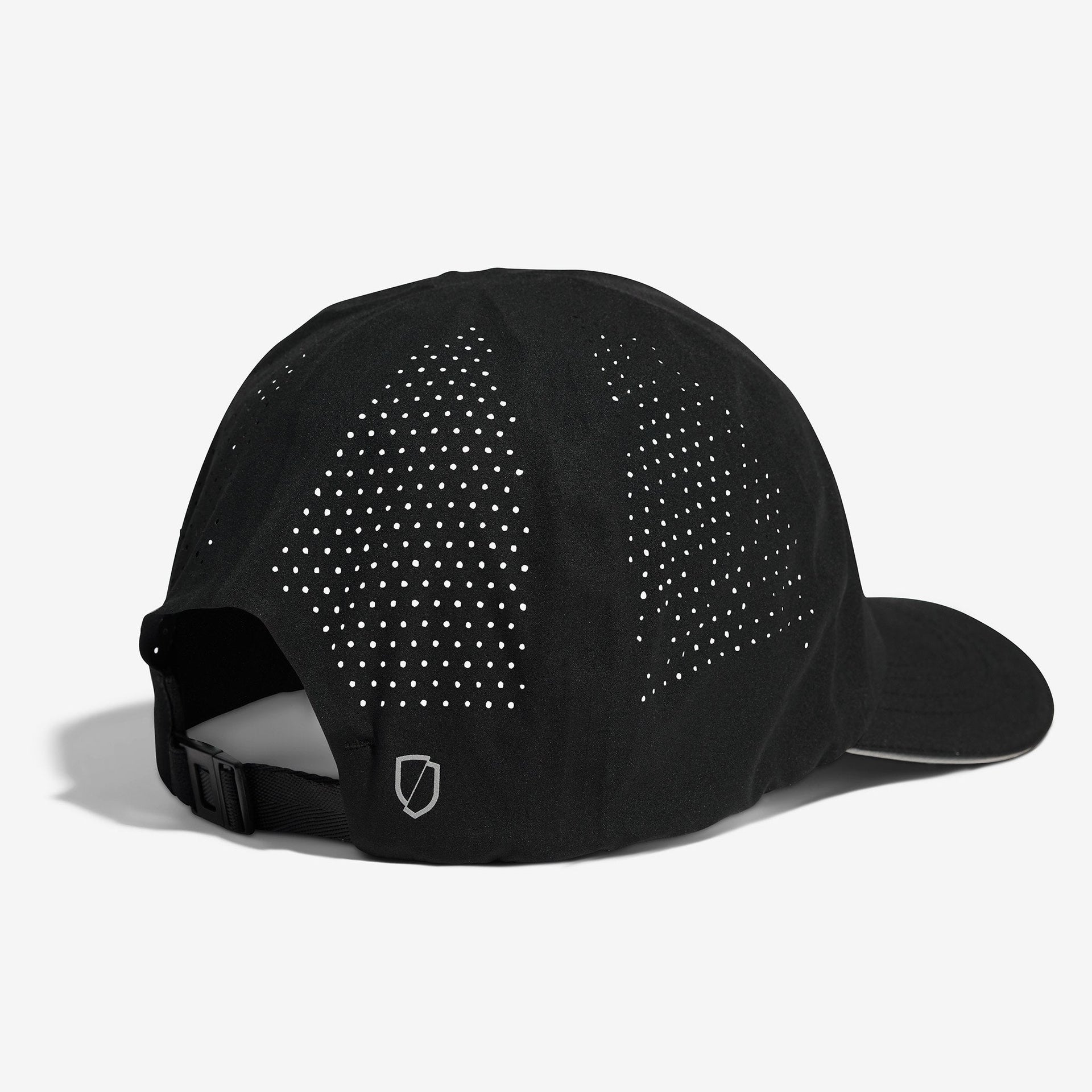 Unisex Running Cap in Black Shade Cap - norda run