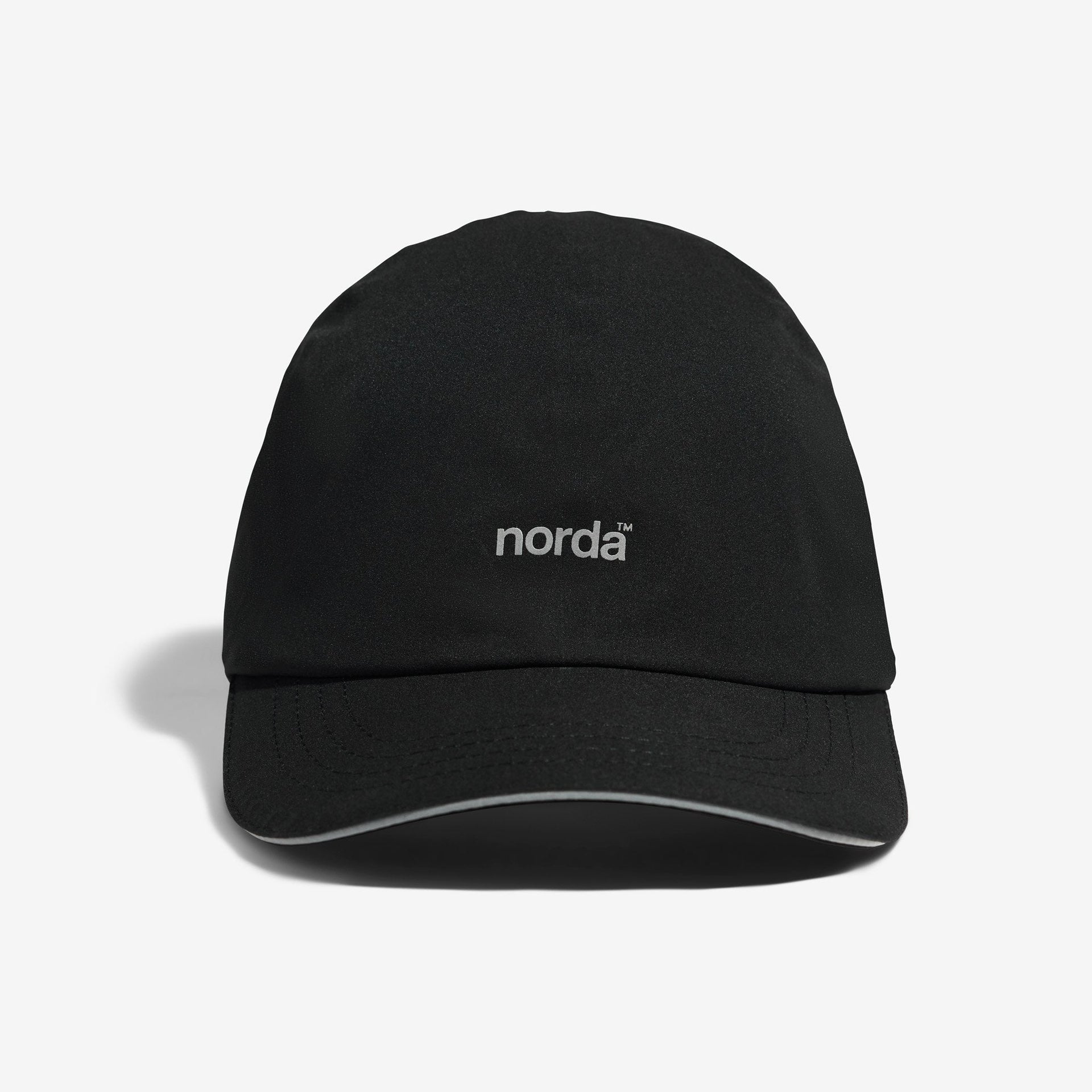 Unisex Running Cap in Black Shade Cap - norda run