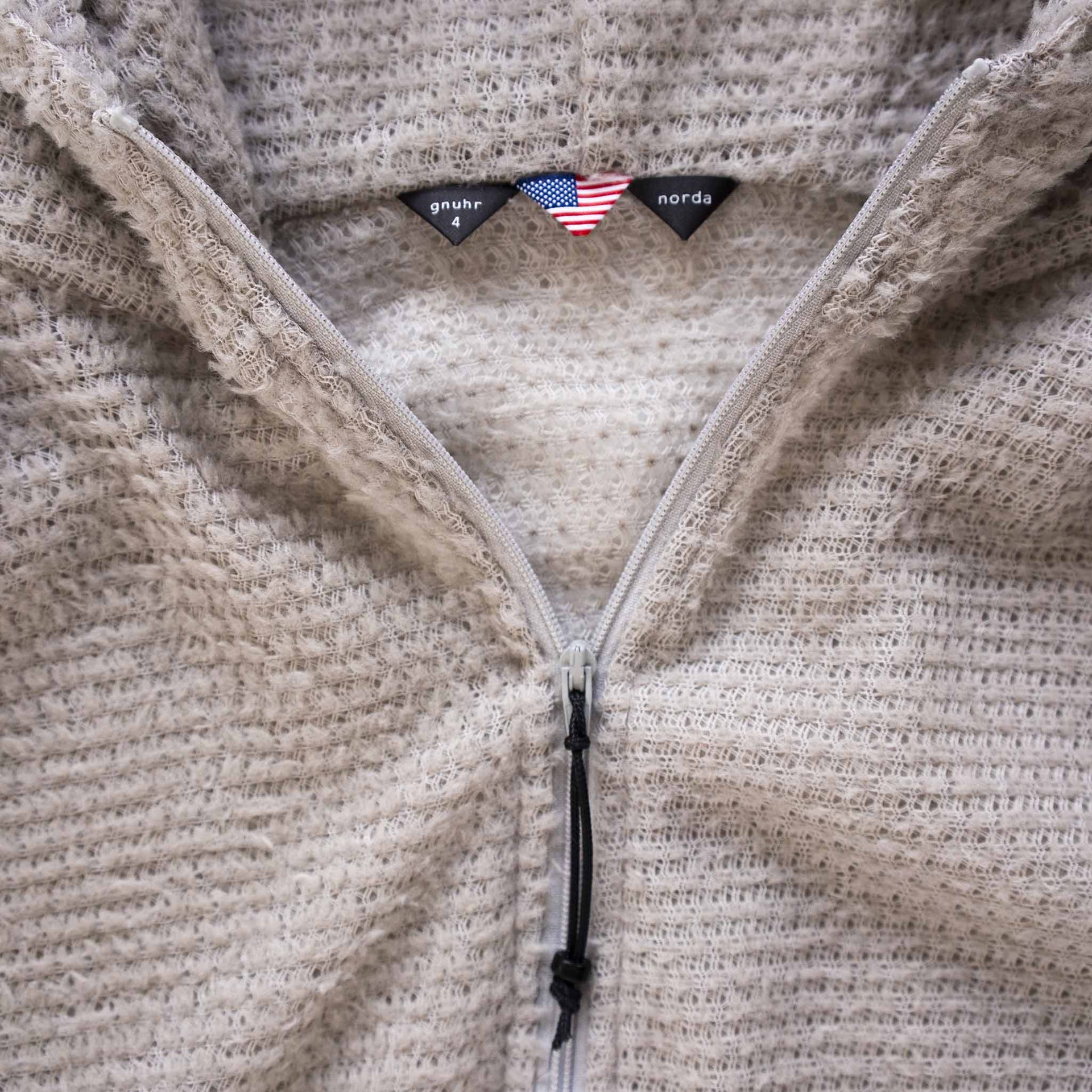 Shag Zip Hoodie - U - gnorda/Moon Rock