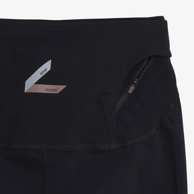 Women’s Run Cargo Tight  norda x Soar/Black Pocket Detail